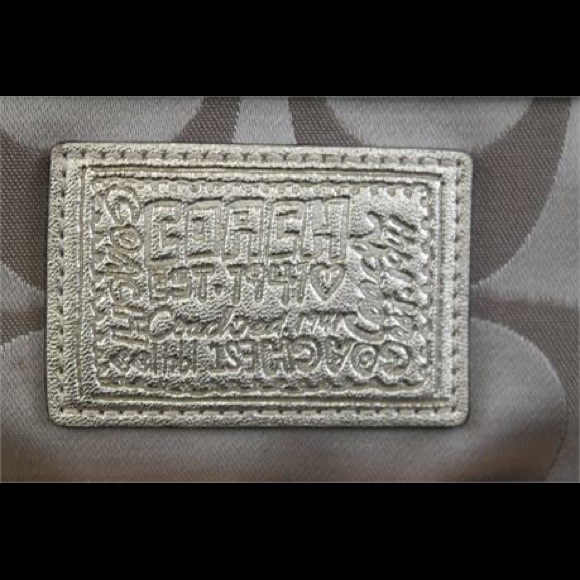 Coach Signature Daisy Poppy Backpack - Picture 8 of 10